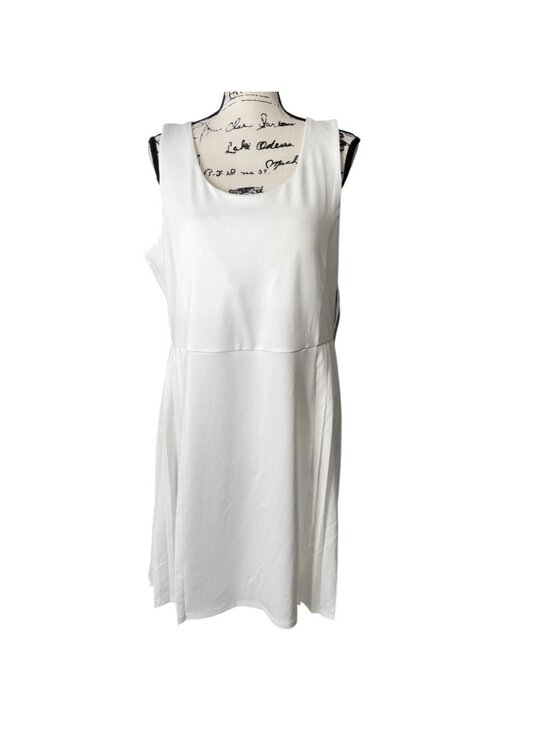 Tuckernuck Dresses & Skirts - Tuckernuck Womens XXL Sleeveless Tennis Dress Pro White Tnuck Sport NEW